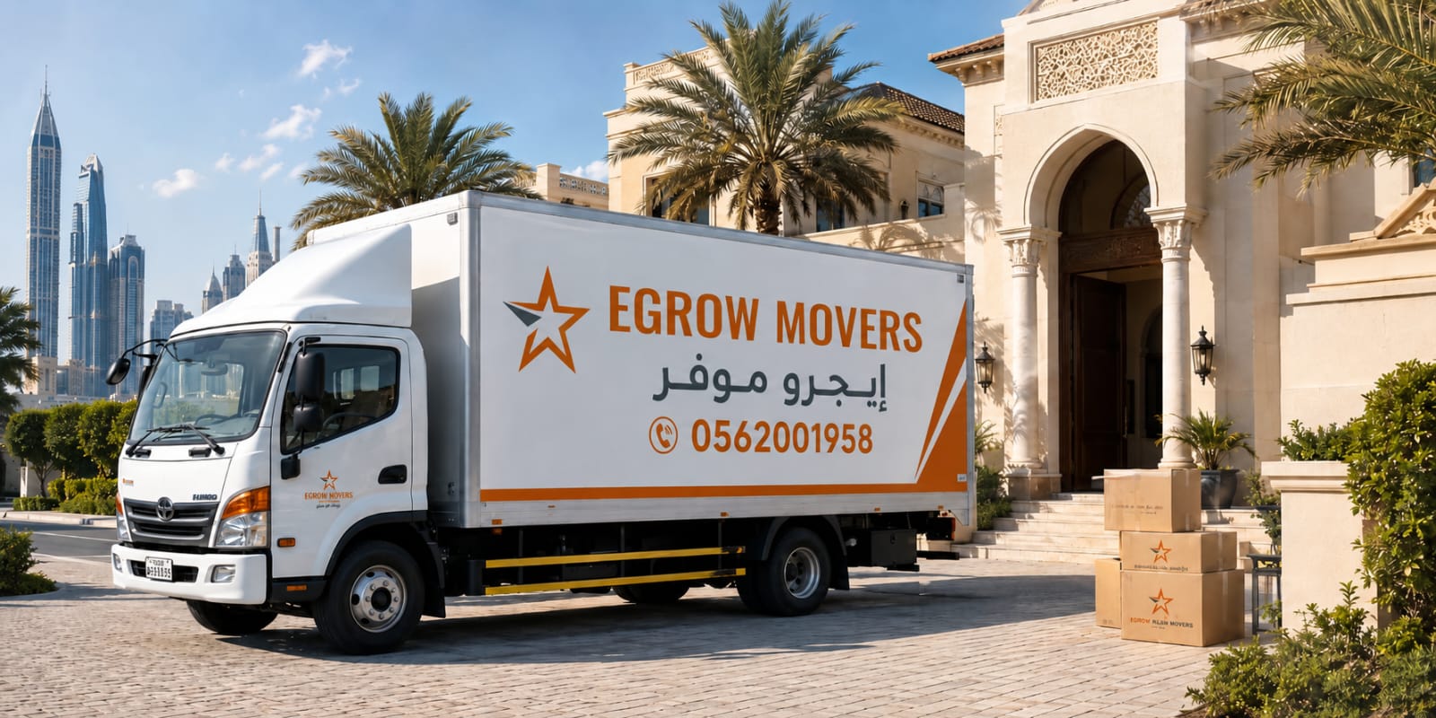 Egrow Movers Professional Moving Truck