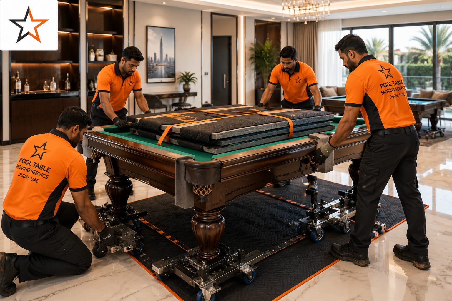 Pool Table Moving